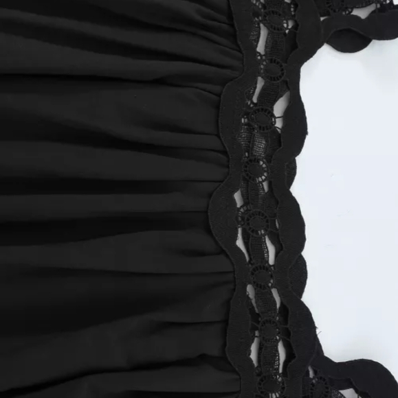 Final price Last one New Crochet trim hollow-out top - Picture 9 of 11